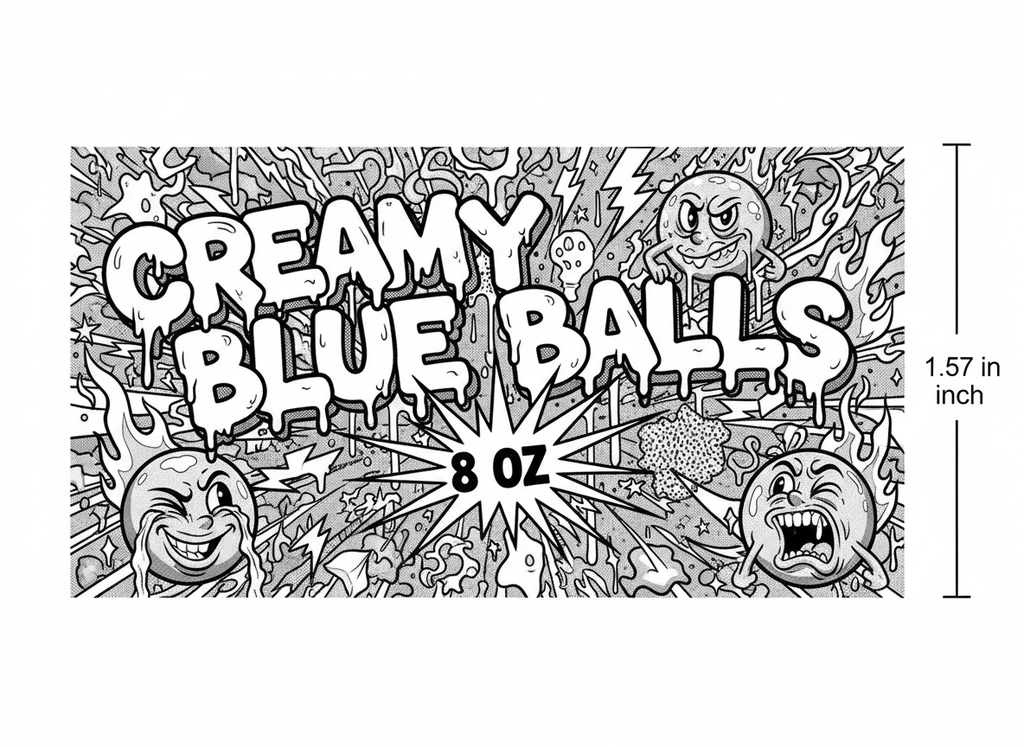 Creamy Blue Balls (PRE-ORDER)