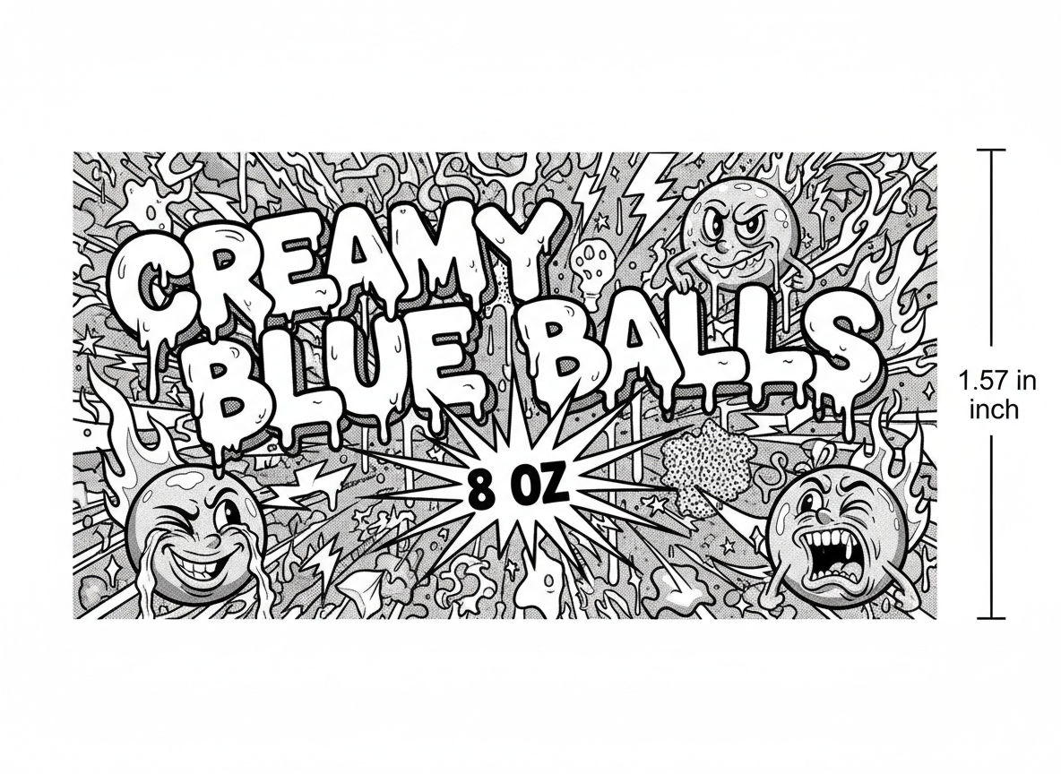 Creamy Blue Balls (PRE-ORDER)