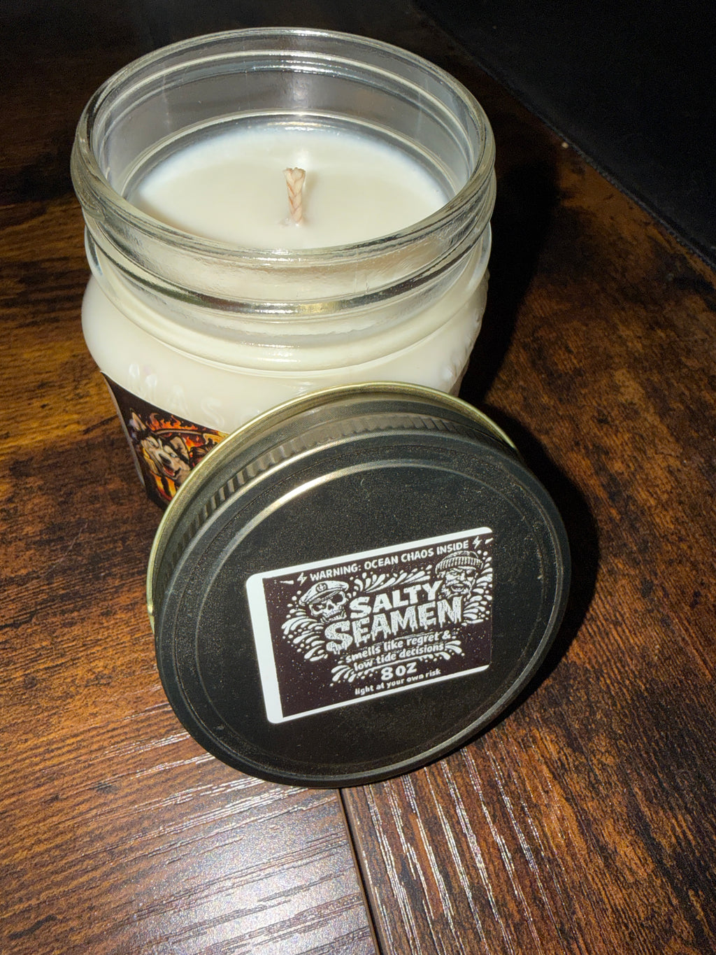8oz "Salty Seamen" Candle
